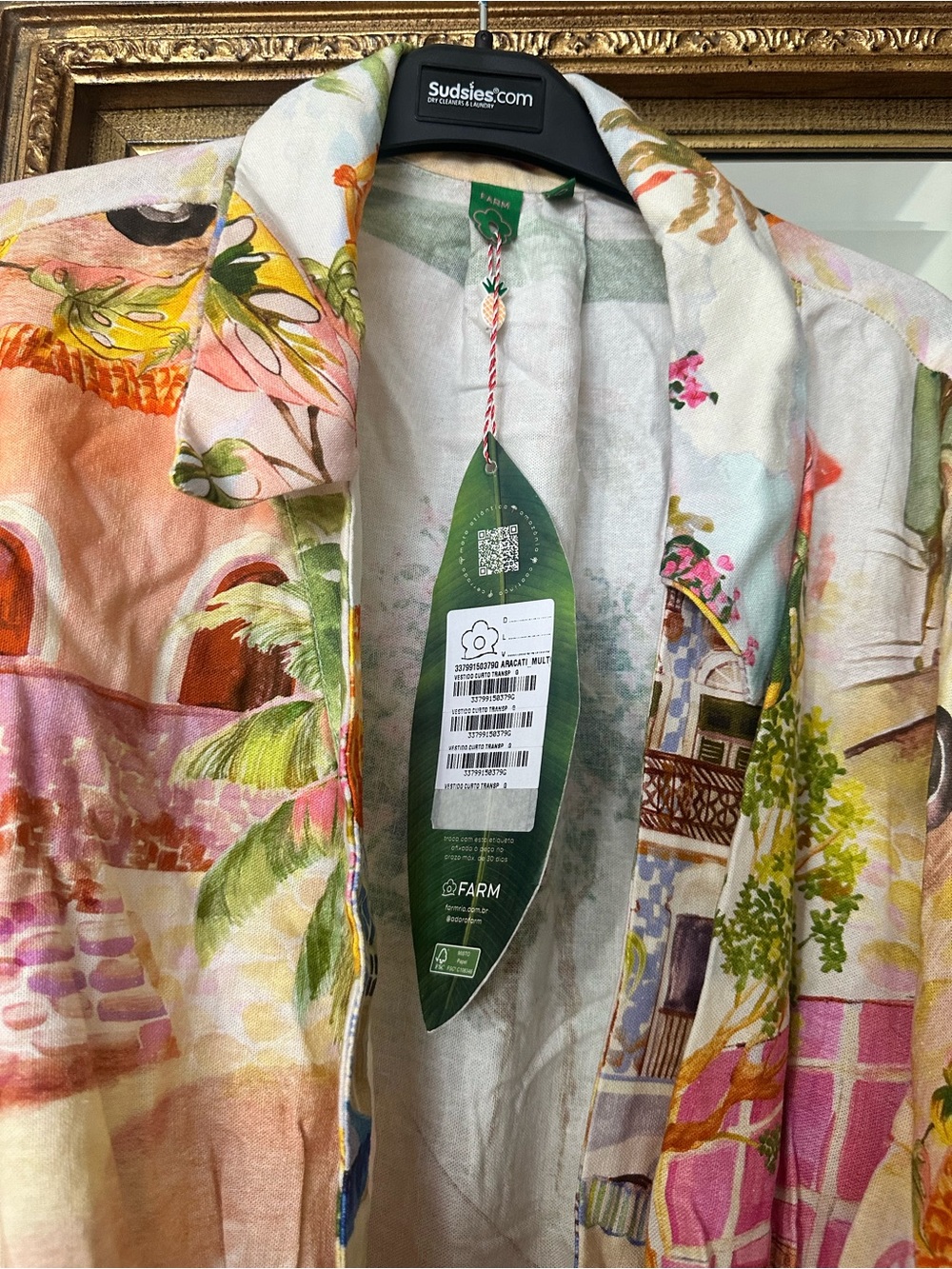 FARM Rio Aracati Tropical Print Mini Dress - Picture 5 of 7